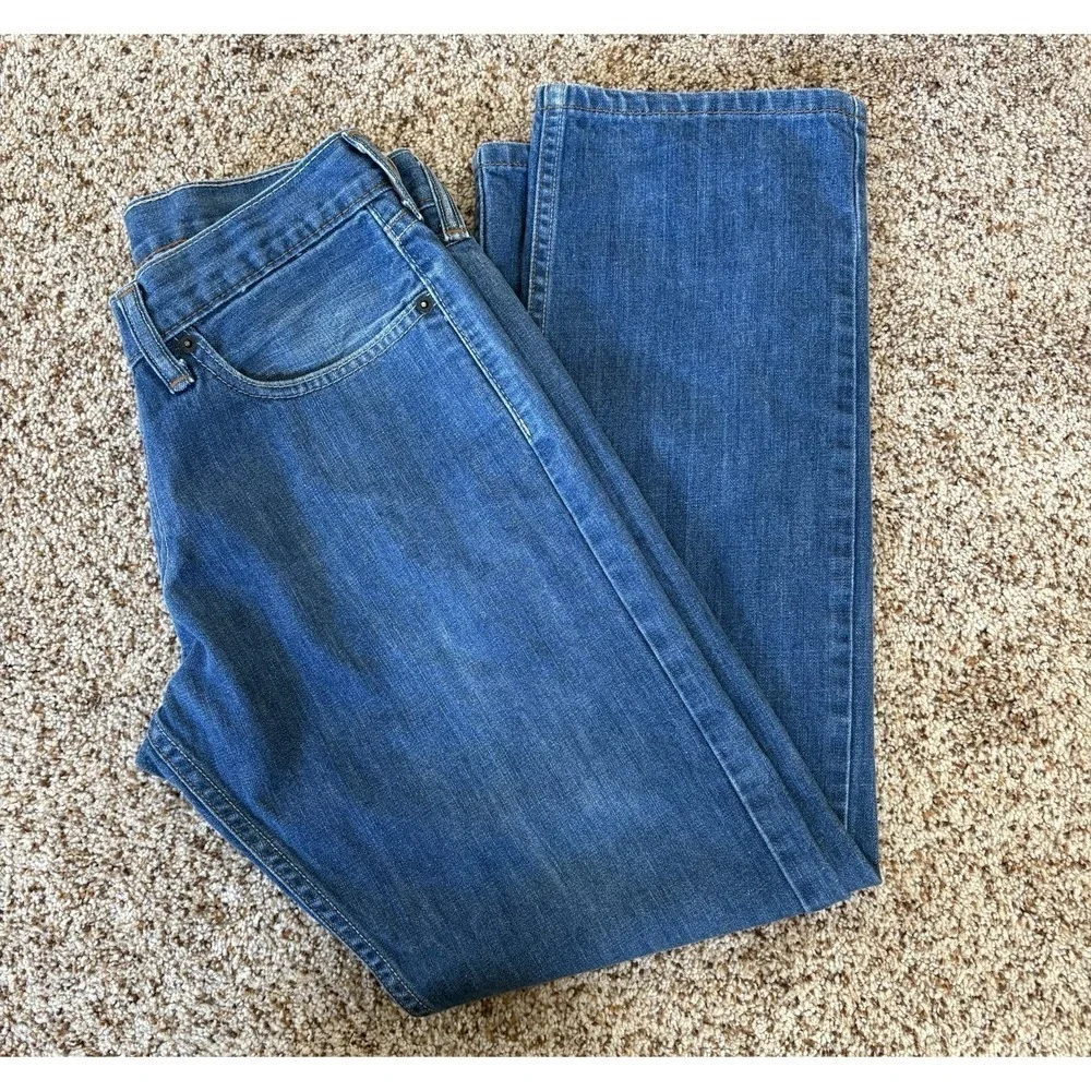 Levi's 514 Slim Straight Jeans Men 31x30 Medium Wash Cotton Zip‎ Fly Pockets